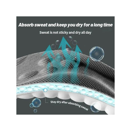 Plantilla Deportiva 4d Premium Cloud Technology. Talle 37-38 Varios