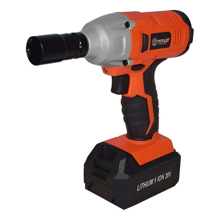 Taladro Impacto 20v Bateria Lithium Toyaki Tk-864  F60 Naranja Claro 60