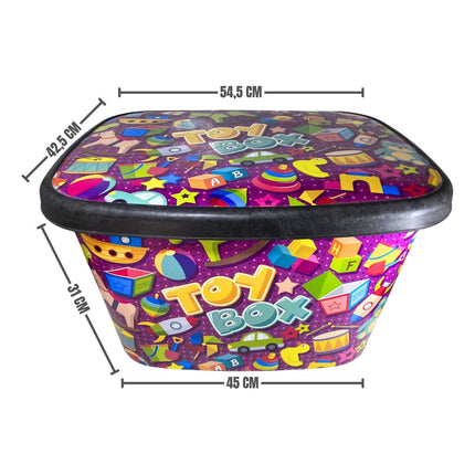 Caja Plastica Infantil 50 Litros M11851 V