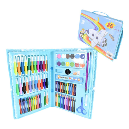 Valija Set Escolar De Arte 86pcs