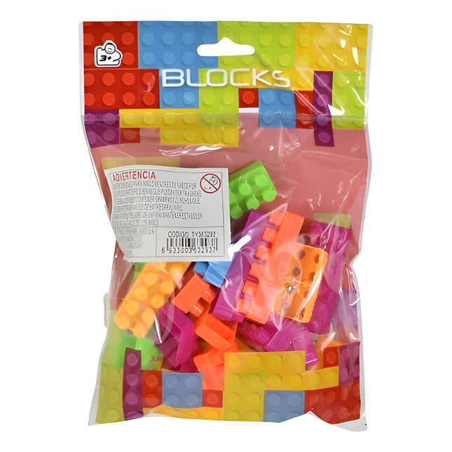 Juego De Bloques En Bolsa 27pcs. 27