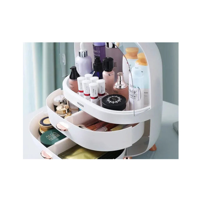 Organizadora De Maquillaje A Prueba De Polvo Pequeña X
