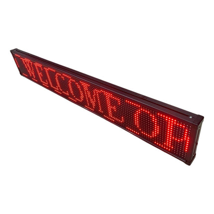 Cartel Rotulador Led 130cmx20cm - 1332 V