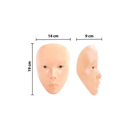 Rostro Para Maquillaje Practica Maq. Modelo Realistarostro