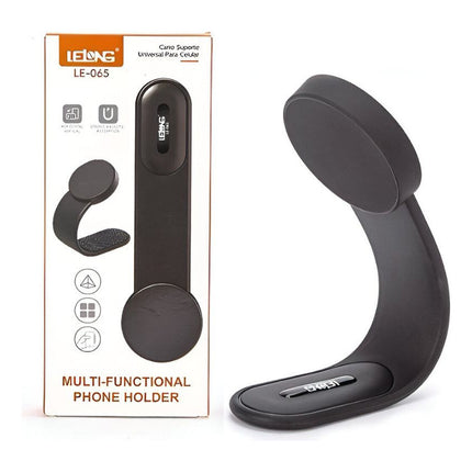 Soporte Magnetico Celular Auto Brazo Flexible Negro