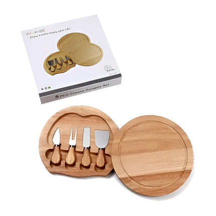 Tabla Para Picada Con 4 Accesorios A-118 Z