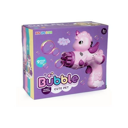 Burbujero Pistola Burbujero Pony Rosa