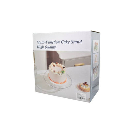 Soporte Acrilico Para Postres 2 En 1 Chw03334 Transparente