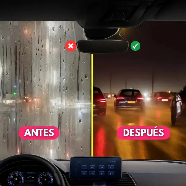 Limpiador Mágico Impermeabilizador Parabrisas Hidrofóbico