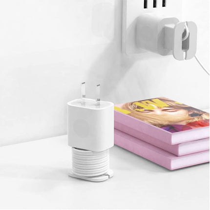 Protector Para Cargador De Silicona Y Organizador De Cable