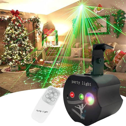 Laser Multipunto Audioritmico Rgb Estroboscopica
