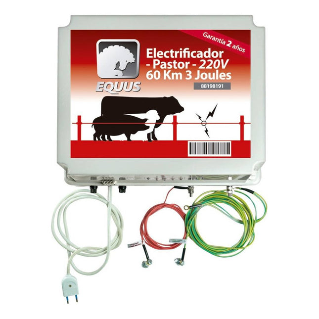 Electrificador Pastor Electrico Equus 60 Km 3 Joule
