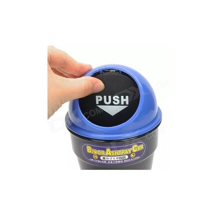 Recipiente Tacho Tipo Vaso Papelera Consola Puerta Auto 1