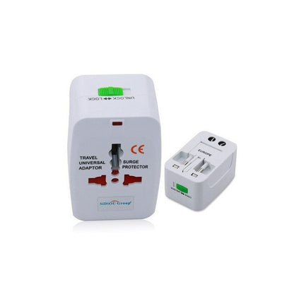 Adaptador Enchufe De Corriente Universal Ideal Viaje