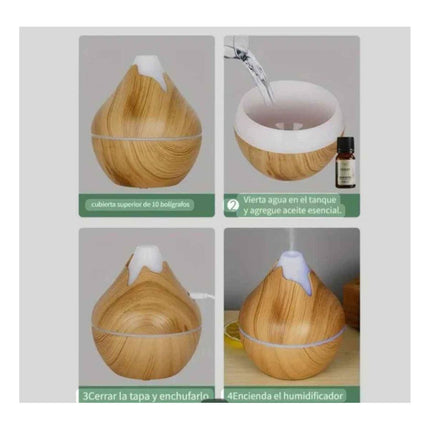 Humificador De Aire Para Oficina O Dormitorio X