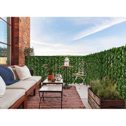 Enredadera Artificial 1 X 3 M Hojas Decorativo Pared Rejas