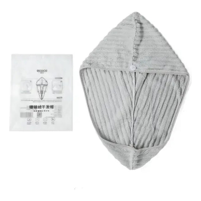 Gorro Turbante De Baño Toalla Seca Pelo