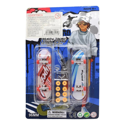 Mini Skate Con Ruedas Intercambiables X2 Unidades Ty363171 N