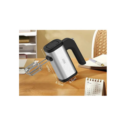 Batidora Electrico De Mano  Winning Star St-5536 Plateado