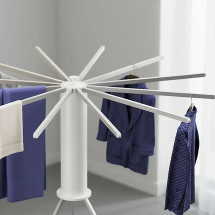Tender Plegable Circular 12 Varillas Gris