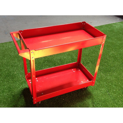 Carro 2 Bandejas Liviano Rojo