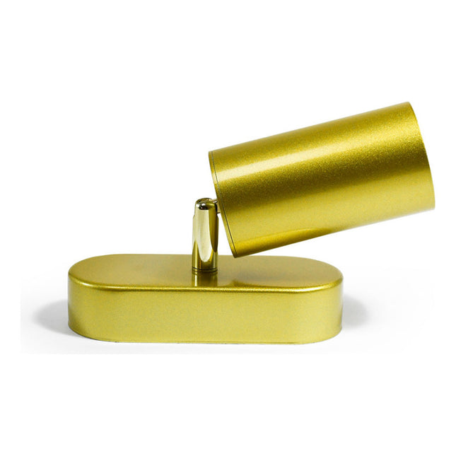 Aplique De Pared Metalico Dorado Una Luz Lh-3854 Metalico Dorado