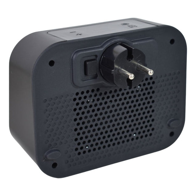 Mini Calentador Eléctrico Cerámico Para Pared 900w Negro