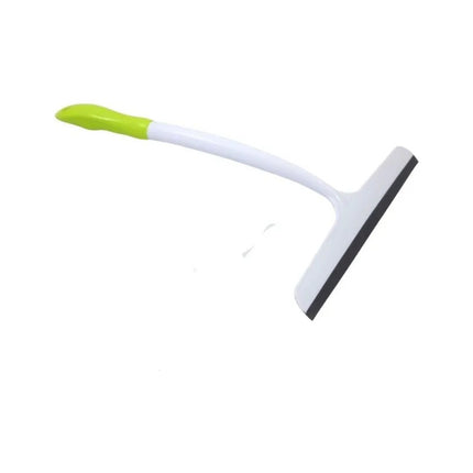 Lampazo Para Vidrio De Mano Blanco Y Verde Verde Lima