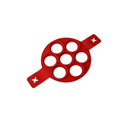 Molde De Silicona Antiadherente Para Hacer Tortillas Rojo