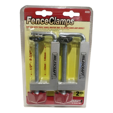 Prensa Router Sierra De Mesa Fenceclamps Milescraft Gris
