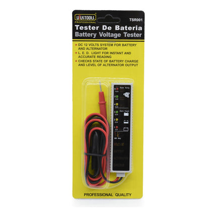 Tester Probador De Baterías Y Alternador 12v Uyustool