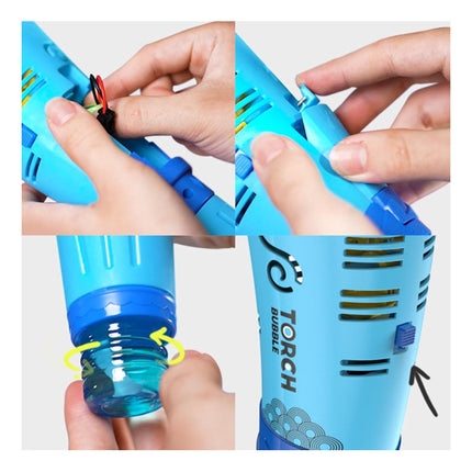 Burbujero Con Luces A Pila X