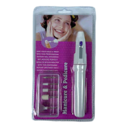 Torno De Manicura 6 Pcs A Pilas