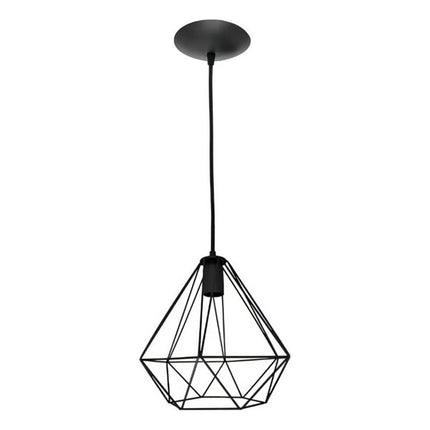 Lampara De Techo Colgante Vintage Candelabro Negro Negro