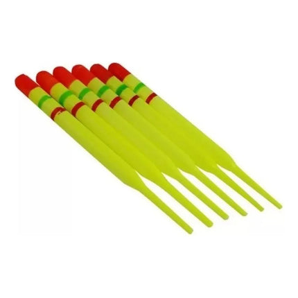 Set De 15 Boyas Kit Pesca Juego Boyas Plástico Multicolor