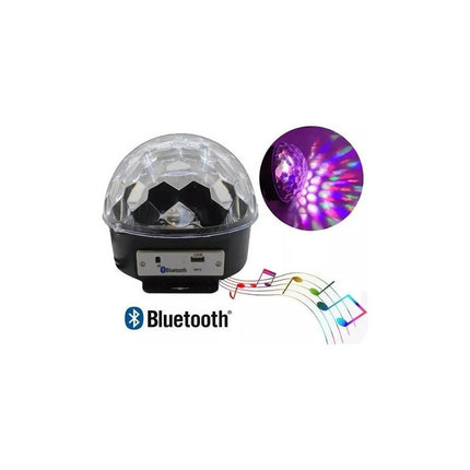 Bola De Luces Audioritmica Discoteca Bluetooth Parlante Led