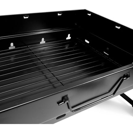Brasero Parrilla Metalico 43x30x23.5cm Vr-1756 Negro