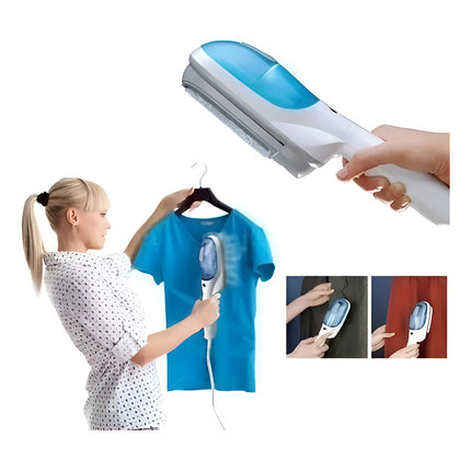 Plancha Vapor Eléctrica Portátil Ropa Camisa Remera Pantalon Blanco