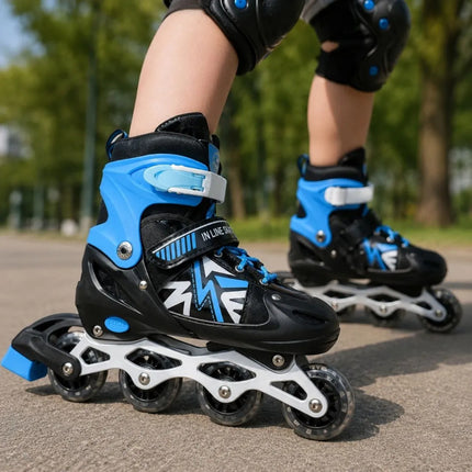 Patines Roller Ajustables Azul 29-33 Sp38939 29-33 Azul