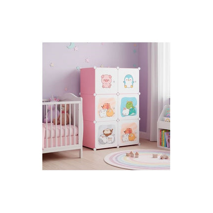 Armario Infantil Armable Con Puertas 28796 V