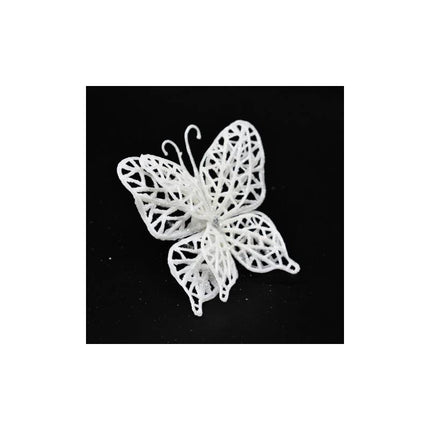 Mariposas Con Brillos X6 Unidades 7x5cm  Ccm00281 V