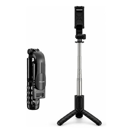 Palo De Selfie Y Tripode Miccell Mc06 Bt Con Control Remoto Negro