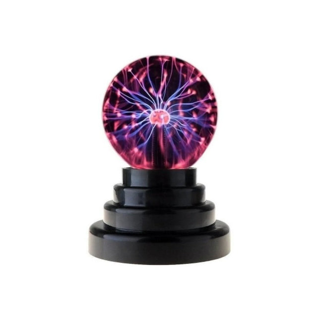 Lampara Magica Plasma Bola Decorativa Negro