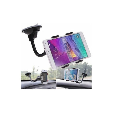 Soporte De Auto Para Celular Con Ventosa Flexible  E