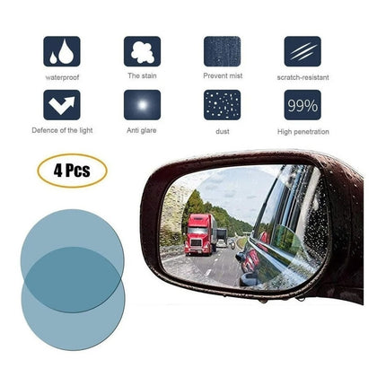 Film Protector Para Espejo De Auto  Anti Lluvia
