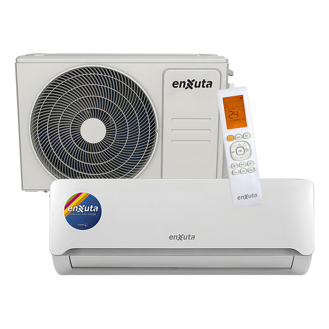 Aire Acondicionado Enxuta 12.000 Btu Programable 24hs Dimm Color Blanco