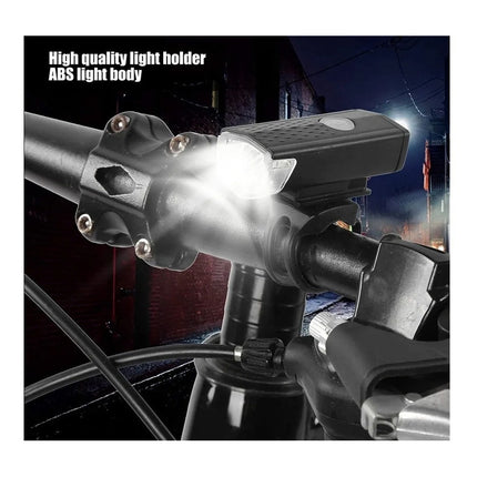 Luces Led Bicicleta Delantera Y Trasera Recargables Usb Kit