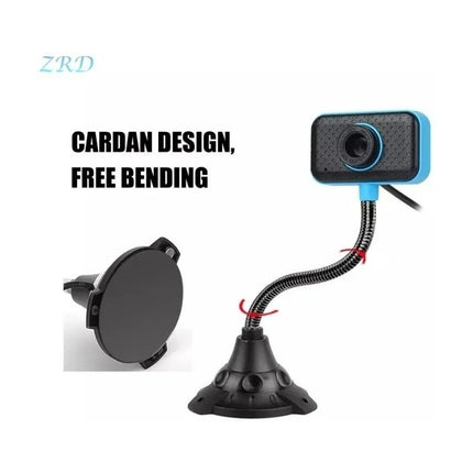 Camara Web Cam Alta Definicion C/ Microfono Skype Y Mas Negro