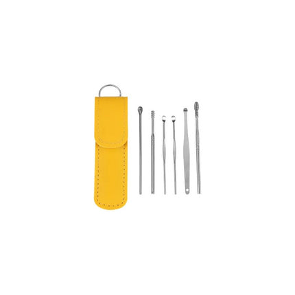 Kit De Limpieza De Oidos Extracción De Cera Acero Inoxidable
