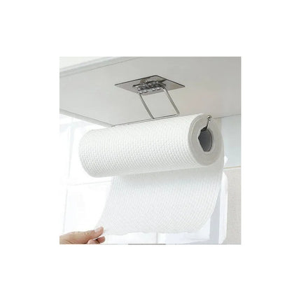 Porta Rollo Papel Toalla De Cocina Colgante Adhesivo
